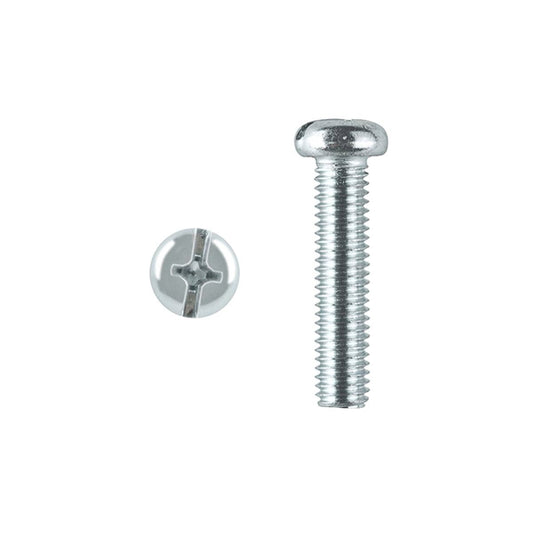 Pinnacle M4 Zinc Plated Round Head Bolts and Nuts 8 Pack - 65mm - Auzzistore