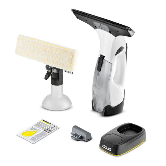 Karcher WV5 Window Vacuum Kit - 1 Unit - 185mm x 306mm x 182mm - White - Streak-Free Cleaning