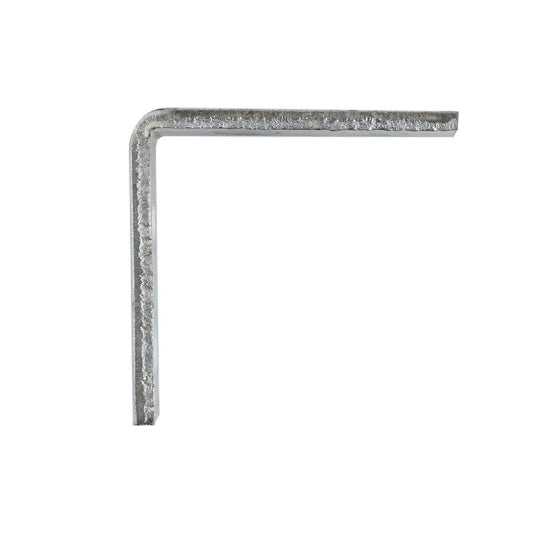 Carinya Heavy-Duty Zinc Plated Angle Bracket 50mm x 50mm - 1 Pack – view 2 - Auzzistore