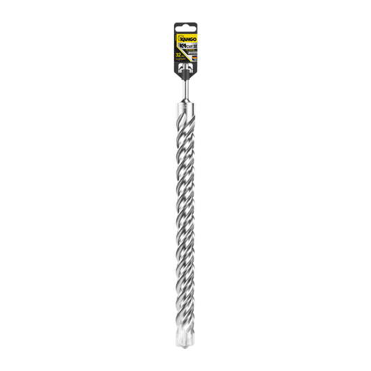 Kango SDS Plus Drill Bit - 32mm x 450mm - Steel - Low Vibration Performance - Auzzistore