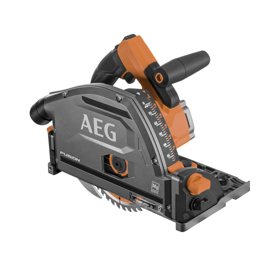 AEG 18V Fusion Track Saw - 165mm - Precision Cutting - Skin Only