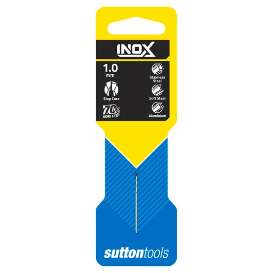 Sutton Tools 1.0mm Inox Stainless Steel Jobber Drill Bit - M2 HSS - Durable - Auzzistore
