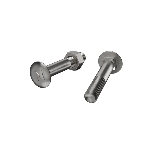 Zenith Cup Head Bolt - M10 x 60mm - Stainless Steel 304 - Rust Resistant - Auzzistore