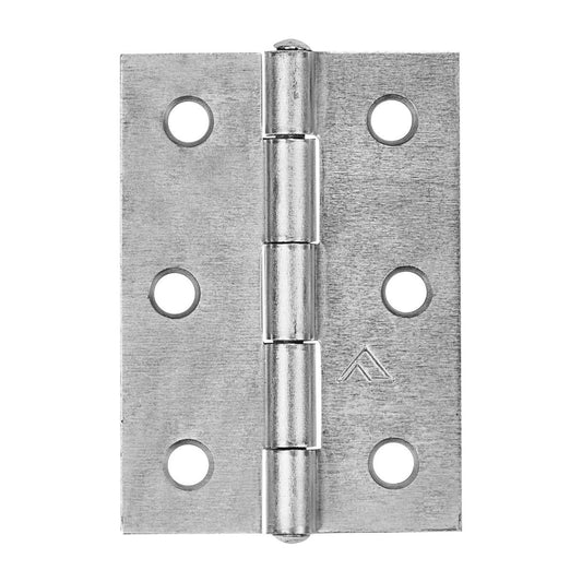 Pinnacle Butt Hinge - 100mm - Zinc Plated - Loose Pin - 2 Pack