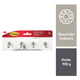 Command White Key Rail Rack 1 Pack - 204mm Plastic - Damage-Free Hanging