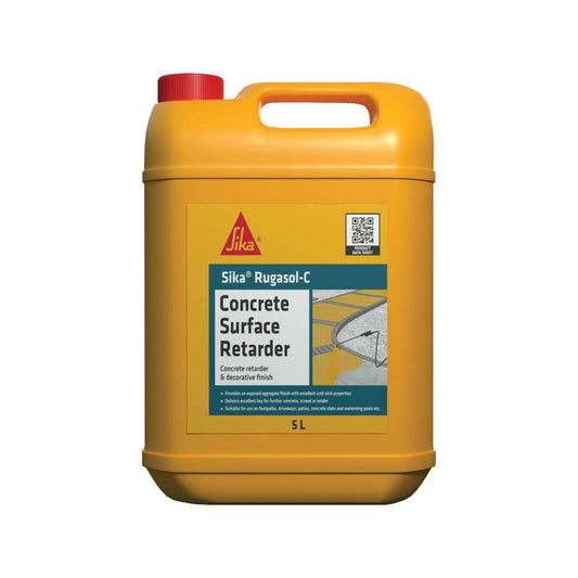 Sika 5L Rugasol C Surface Retarder - Liquid - Easy To Use - Durable - Auzzistore