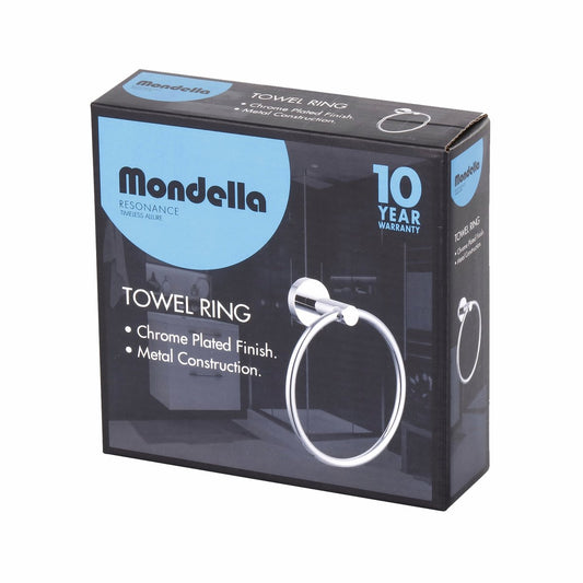 Mondella Towel Ring - 155mm - Metal - Chrome Finish – view 2