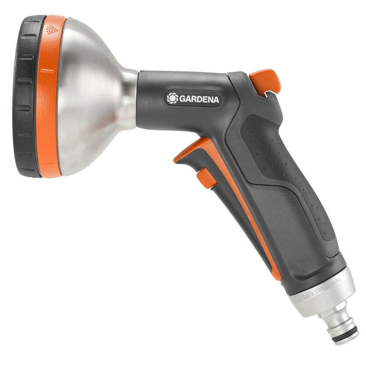 Gardena 13mm Premium Multi Sprayer - Stainless Steel - Durable - Ergonomic - Auzzistore