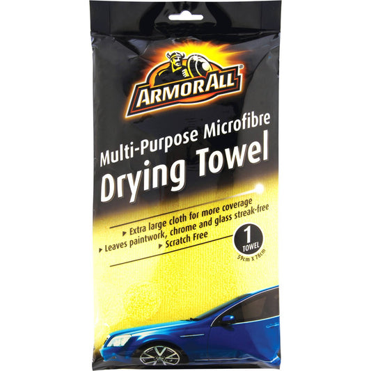 Armor All Extra Large Microfiber Drying Towel - 170mm x 340mm - Highly Absorbent