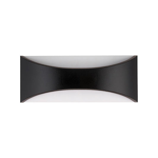 Arlec Black Marina CCT LED Exterior Wall Light - 8W - 250 Lumens - IP65