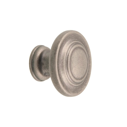 Prestige Antique Iron Knob - 34mm Zinc Alloy - Traditional Design