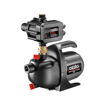 Ozito Constant Pressure Pump 800W Metal Plastic 3600L/H Flow