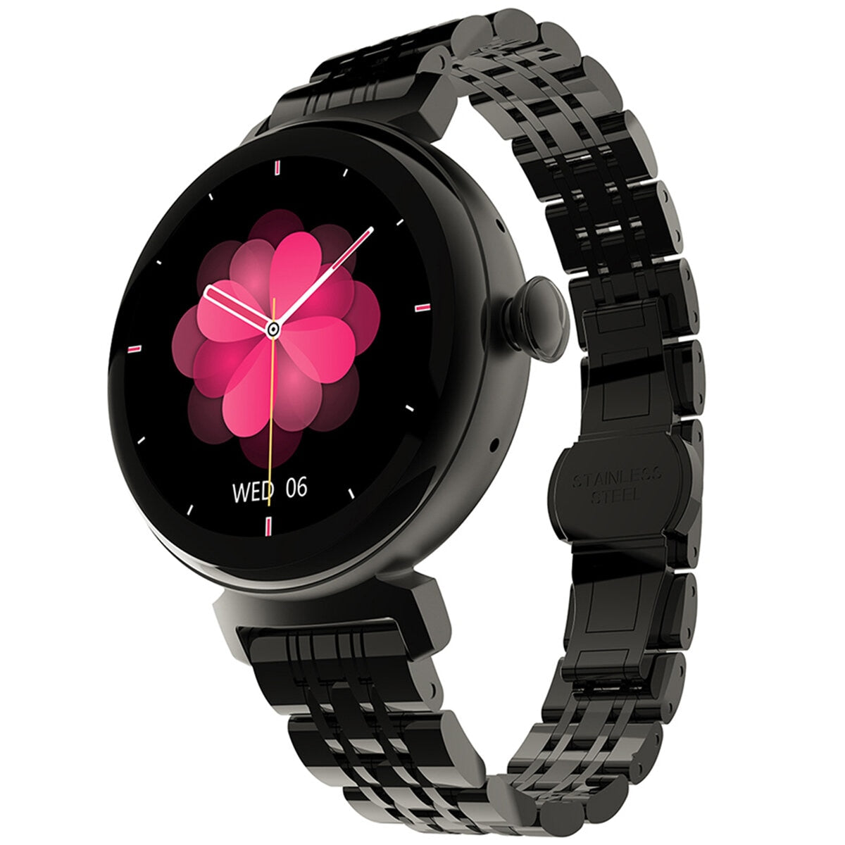 HiFuture Aura Women's Sleek Smart Watch Murk Black