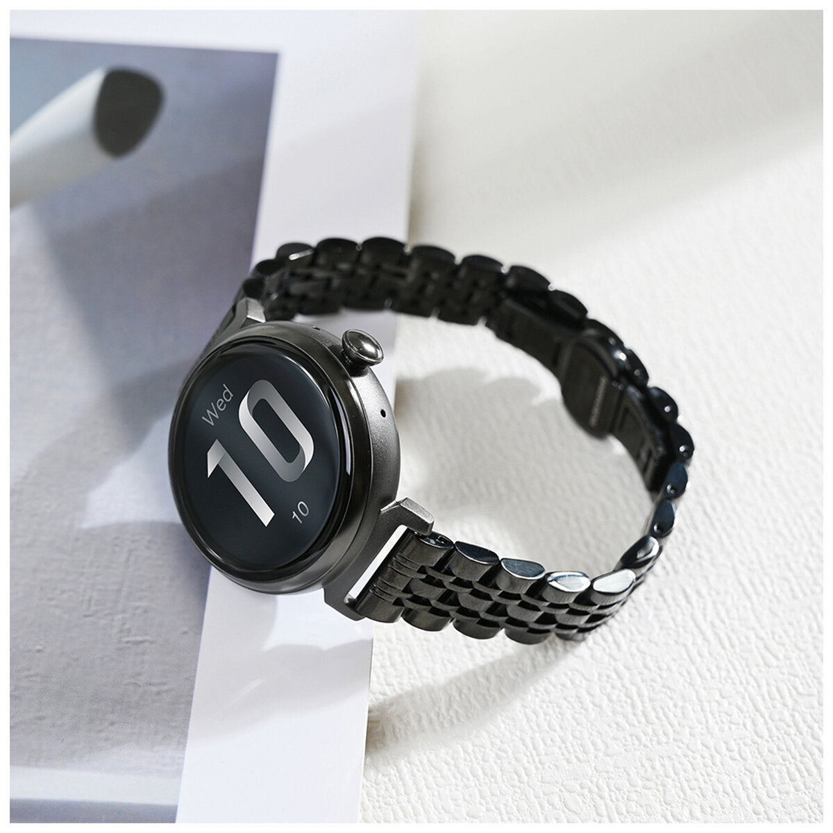 HiFuture Aura Women's Sleek Smart Watch Murk Black
