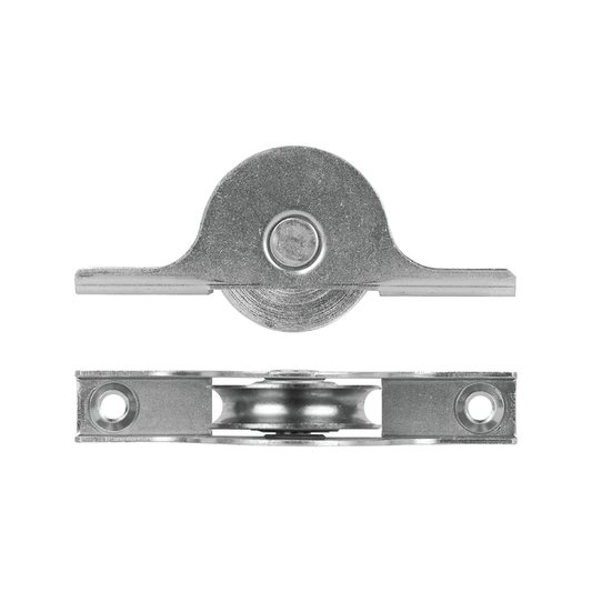 Rolltrak Steel Carriage and Roller 60kg Steel Durable Easy Install - Auzzistore