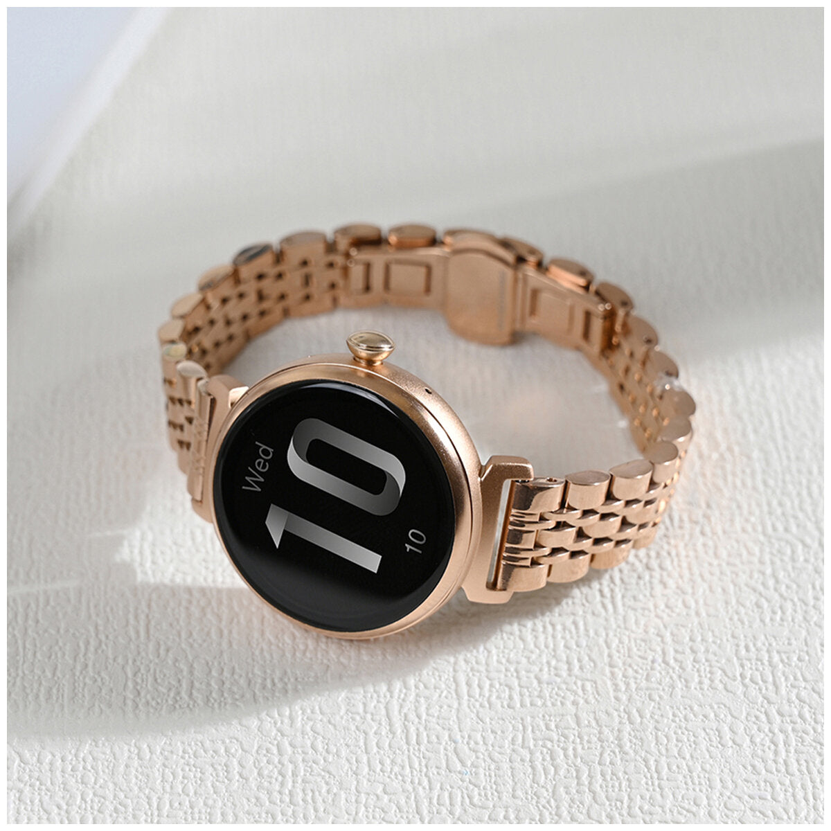 HiFuture Aura Women's Sleek Smart Watch Rose Gold AURA-GOLD