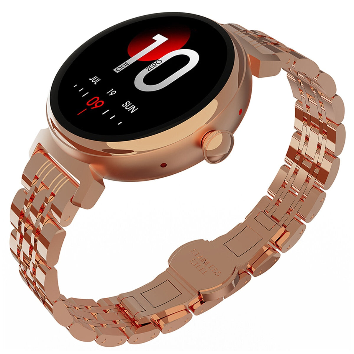 HiFuture Aura Women's Sleek Smart Watch Rose Gold AURA-GOLD