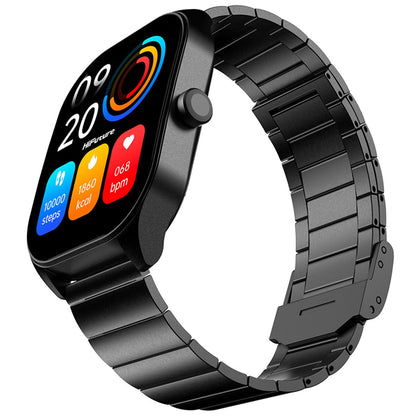 FutureGo Pro Smart Watch – Bluetooth Calling, 20-Day Battery, Black