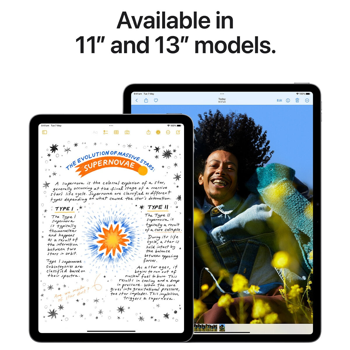 iPad Air 13 Inch Wi-Fi 128GB Space Grey M2