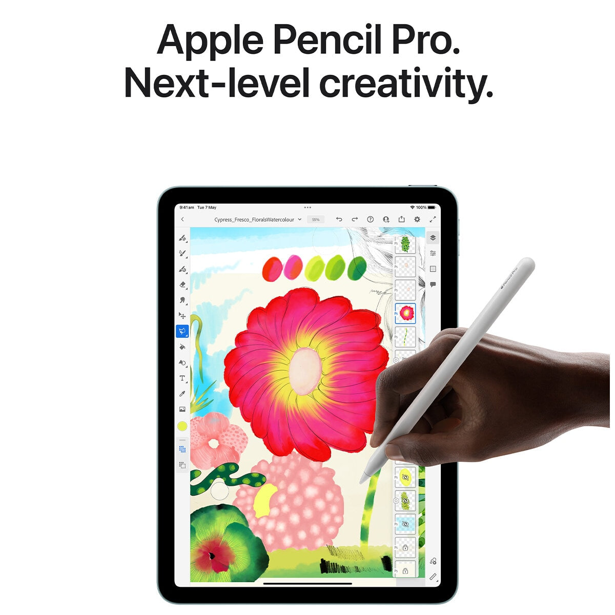 iPad Air 13 Inch Wi-Fi 512GB Starlight M2