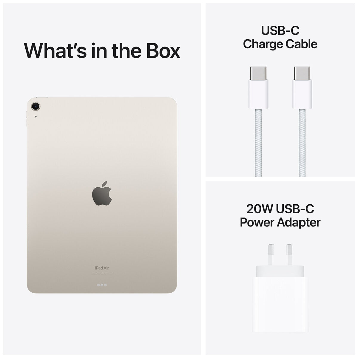 iPad Air 13 Inch Wi-Fi 512GB Starlight M2