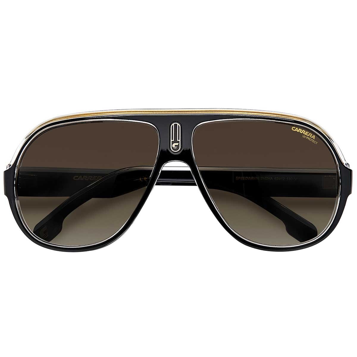 Carrera Speedway/N Men's Sunglasses Black Gold