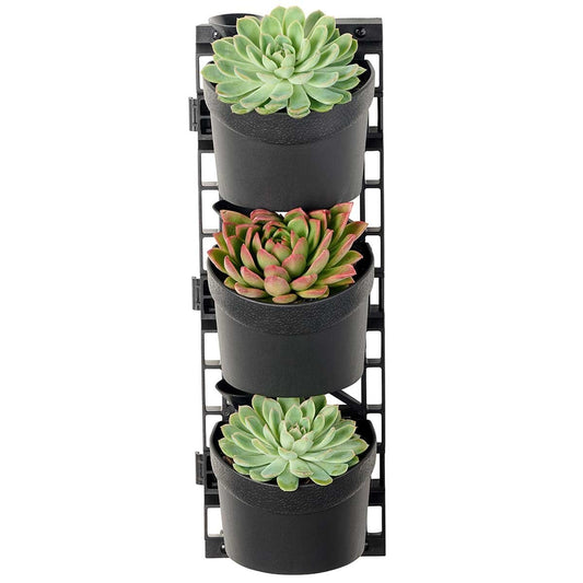Maze TRI Vertical Garden With 4 Frames And 12 Pots – view 2