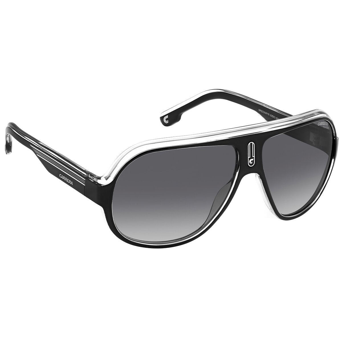 Carrera Speedway/N Men's Sunglasses Black White