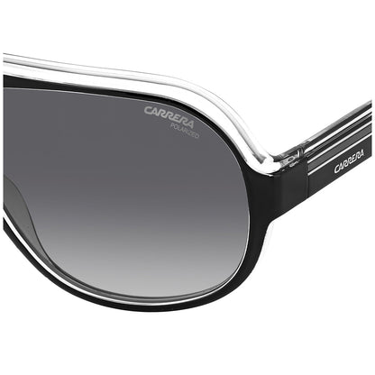 Carrera Speedway/N Men's Sunglasses Black White