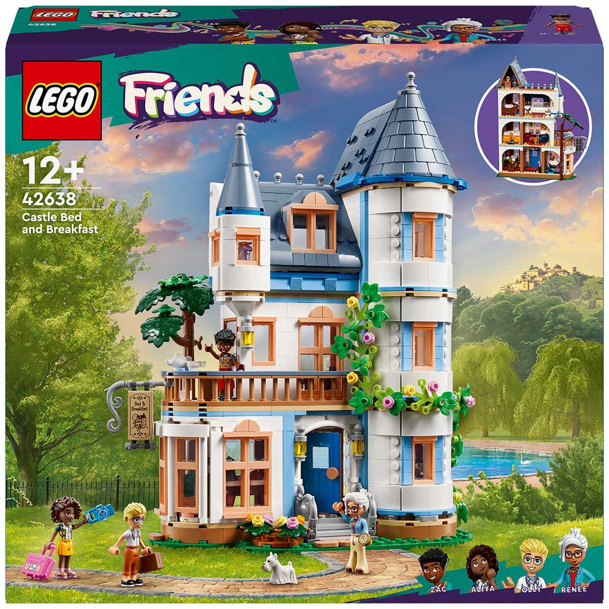 LEGO Friends Castle Bed And Breakfast 42638