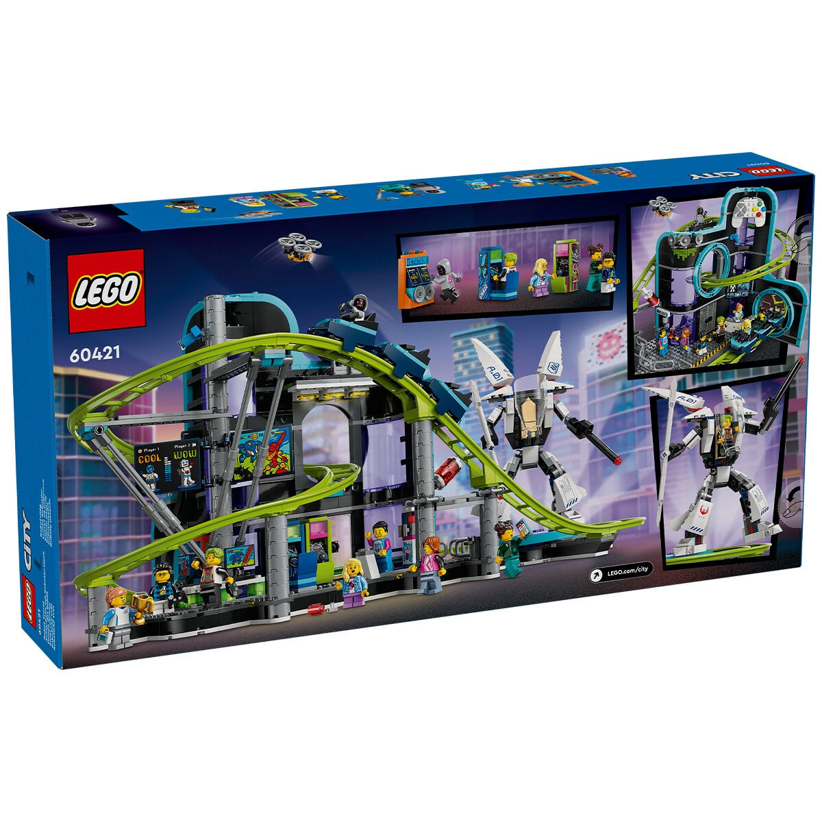 LEGO City Robot World Roller-Coaster Park 60421