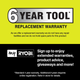 Ryobi 18V ONE+ SDS Cordless Rotary Hammer Drill - 1.64kg - Hypergreen - 3 Modes