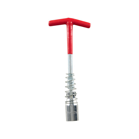 Trojan Universal Spark Plug Socket Wrench - 16mm & 21mm - Swivel T-Handle