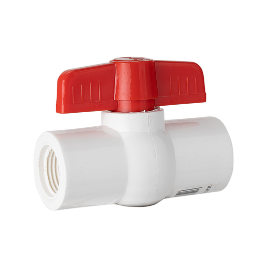Holman Pressure Ball Valve - 15mm - PVC - On/Off Manual Operation - Auzzistore