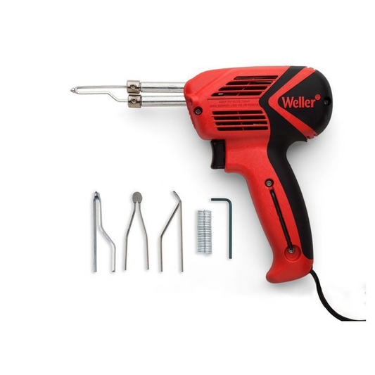 Weller Soldering Gun Kit 230V 140W 100W - Interchangeable Tips - 6s Heat-Up – view 2 - Auzzistore