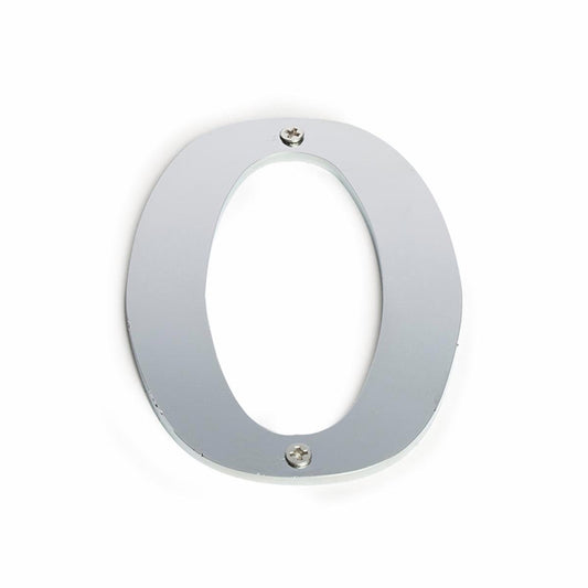 Sandleford Stainless Steel House Number 0 - 100mm - Brushed Finish