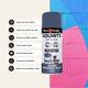 White Knight Squirts Midnight Blue Gloss Spray Paint 310g Durable Finish