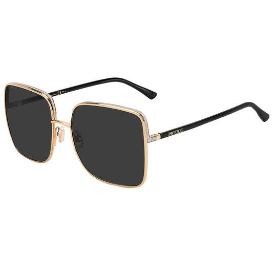 Jimmy Choo Aliana/S Women's Sunglasses Gold Black