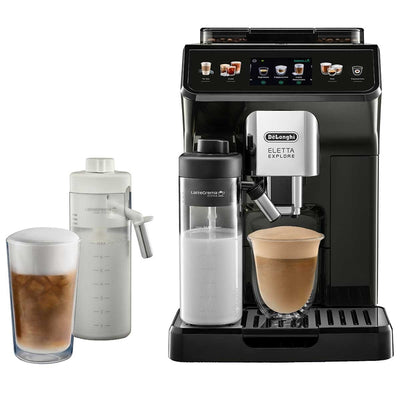 De'Longhi Eletta Explore Automatic Coffee Machine ECAM45055G Grey 1450W Capacity 1.8L