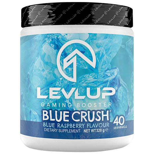 LevLUp Gaming Booster Blue Crush Blue Raspberry 2 x 320g