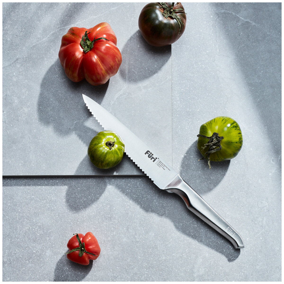 Furi Pro Wooden Knife Block Set 7 Piece