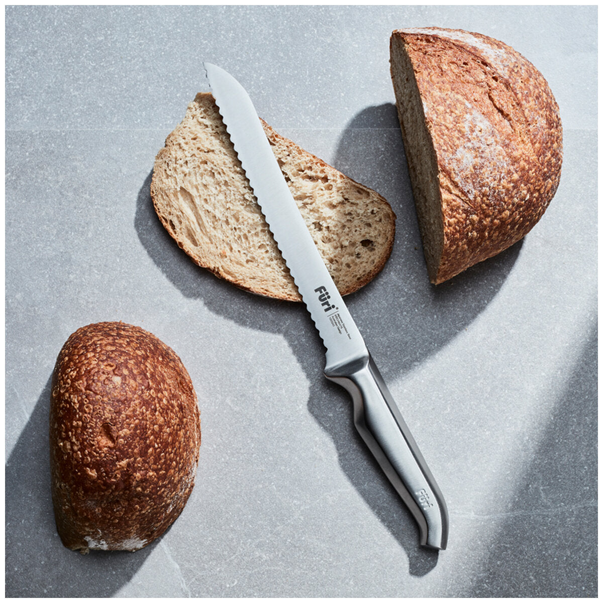 Furi Pro Wooden Knife Block Set 7 Piece