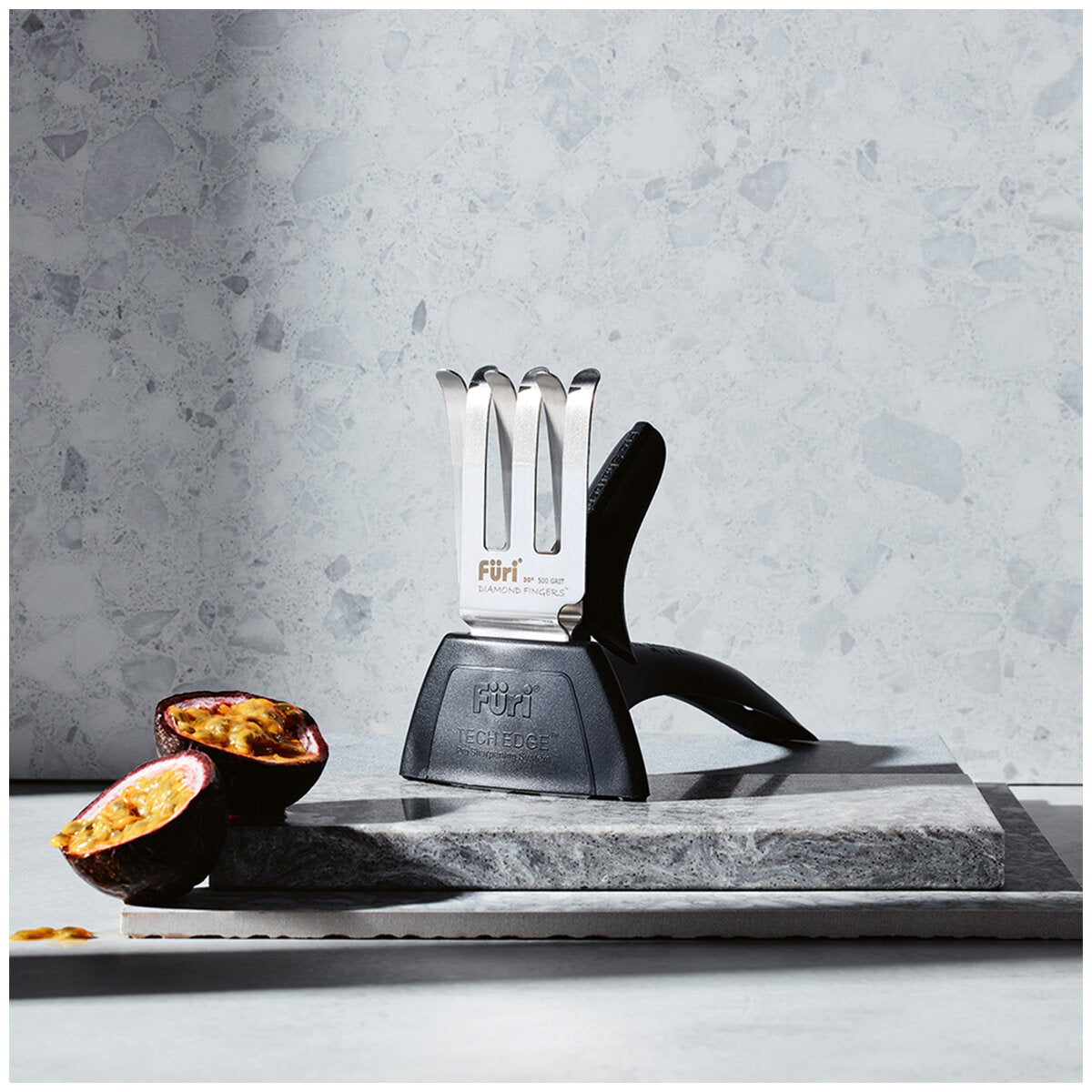 Furi Pro Wooden Knife Block Set 7 Piece