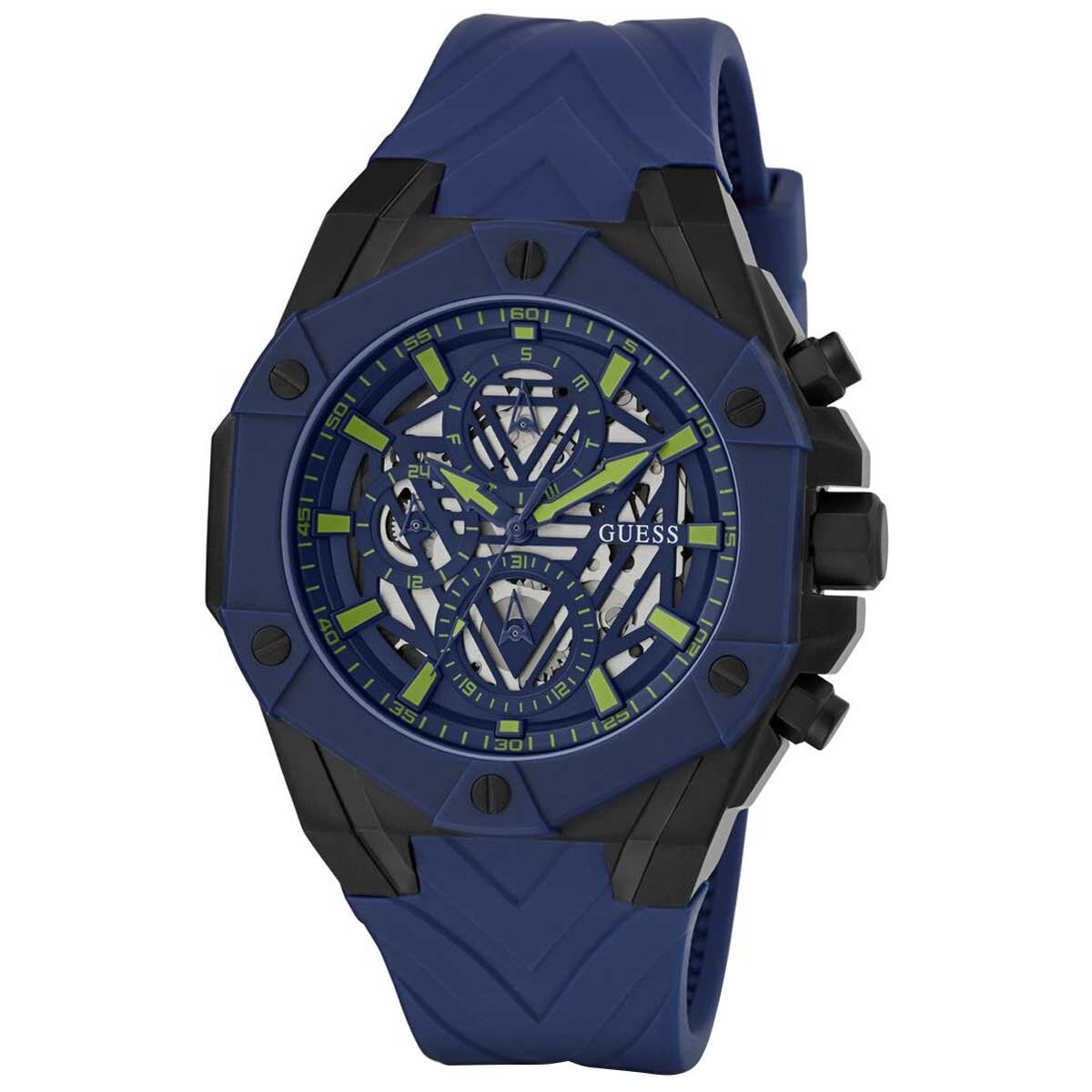 GUESS Blue Formula Silicone Men's Watch GW0579G3