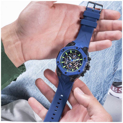 GUESS Blue Formula Silicone Men's Watch GW0579G3