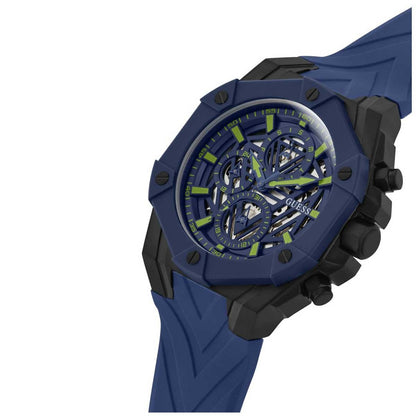GUESS Blue Formula Silicone Men's Watch GW0579G3