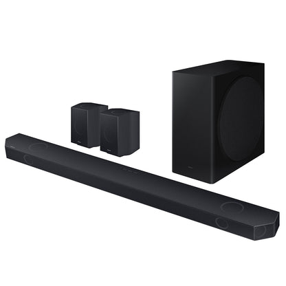 Samsung Q930D Q-Series 9.1.4 Channel Soundbar With Wireless Subwoofer And Rear Speakers HW-Q930D