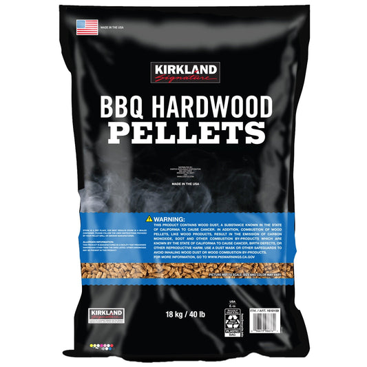 Kirkland Signature Premium BBQ Hardwood Pellets 18kg - Auzzistore
