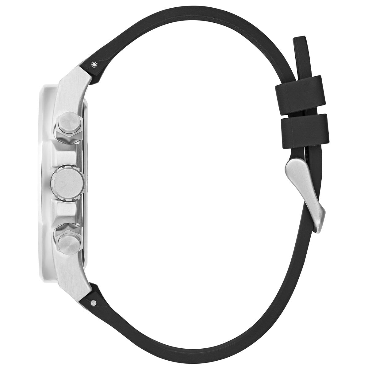 GUESS Black Silver Empire Men's Watch GW0583G1