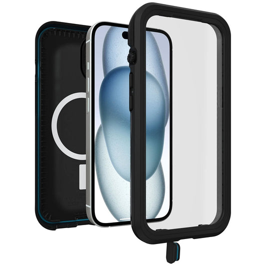 OtterBox Fre MagSafe Apple iPhone 15 Case Black - Auzzistore